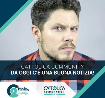 Nasce Cattolica Community, la community dei clienti di gruppo che affilia oltre 100 partner commerciali