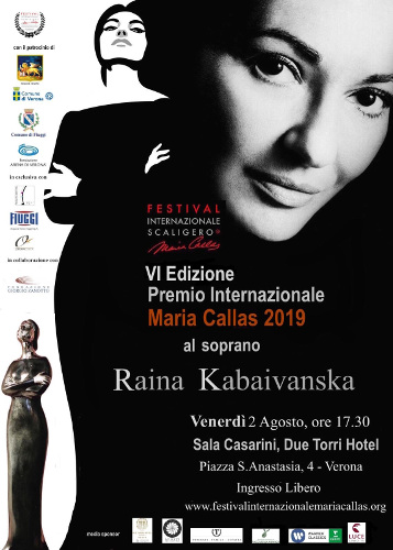Al soprano Raina Kabaivanska il Premio Internazionale Maria Callas 2019