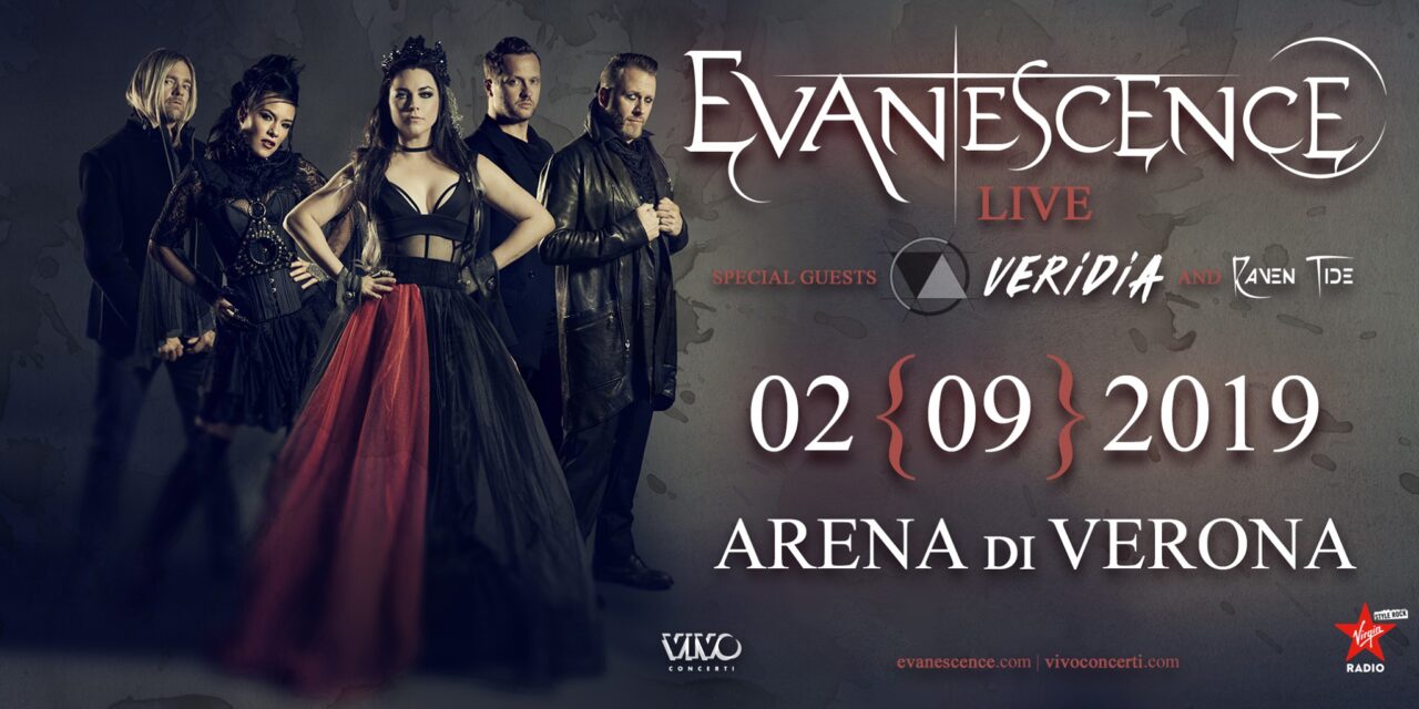 Gli Evanescence incantano l’Arena di Verona