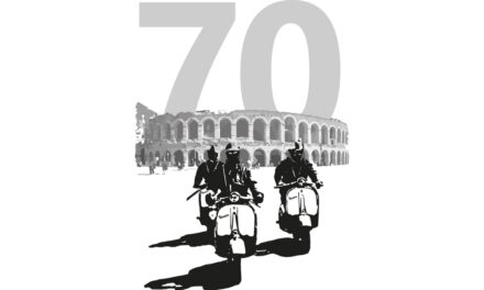 70 anni di Vespa Club a Verona: due giorni di raduno in città