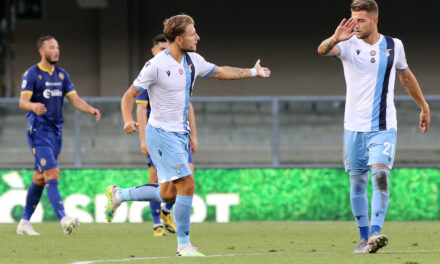Disastro Hellas: 5 gol dalla Lazio. Tris-record per Immobile