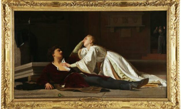 “Romeo e Giulietta”: il dipinto di Pietro Roi alla Galleria Achille Forti di Verona