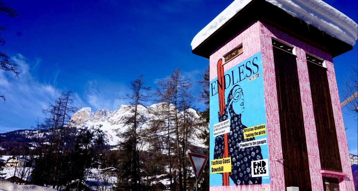 Endless: la street art celebra Cortina