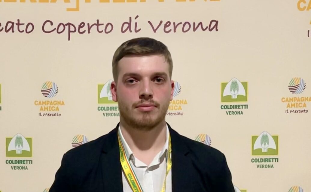 Riccardo Pizzoli è il nuovo delegato giovane di Coldiretti  Giovani Impresa di Verona
