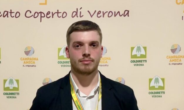 Riccardo Pizzoli è il nuovo delegato giovane di Coldiretti  Giovani Impresa di Verona