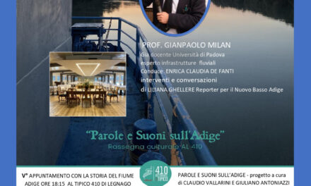 “Parole e suoni sull’Adige”: Gianpaolo Milan al 410