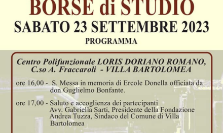 Borsa di studio Ercole Donella