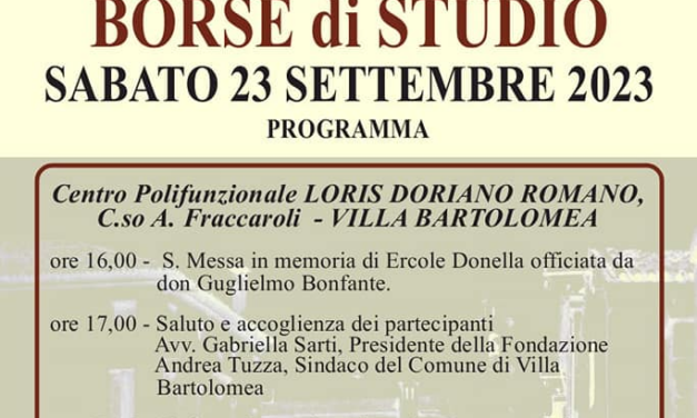 Borsa di studio Ercole Donella