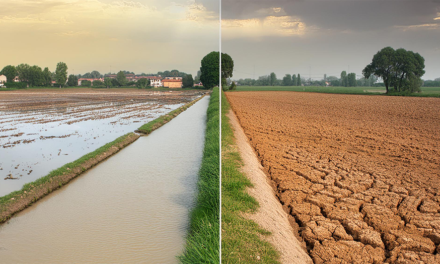 Meteo altalenante: surriscaldamento, allagamenti e grandine