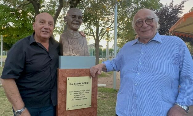 Il restauro di Felice Naalin del busto di Don Leone