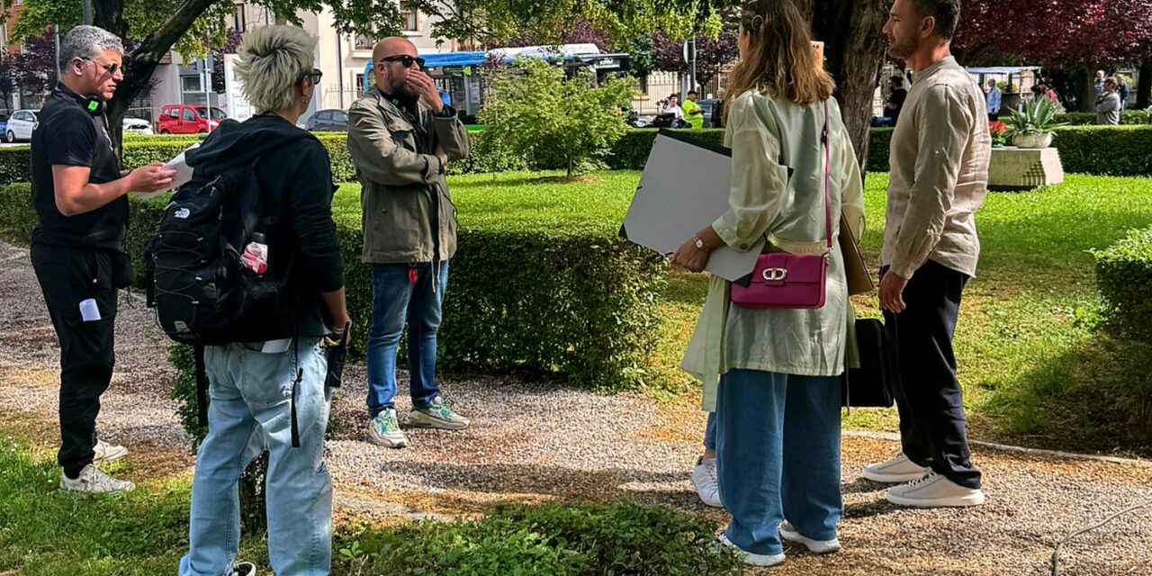 Raoul Bova a Legnago nel film “Amici Comuni”