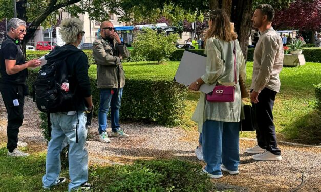 Raoul Bova a Legnago nel film “Amici Comuni”
