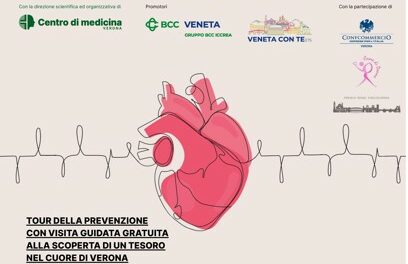 A Verona arriva il tour della prevenzione, tra salute del cuore, musica e arte