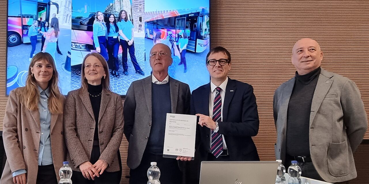 Parità di genere: ATV ottiene la certificazione UNI/PdR 125:2022 con l’ente DNV