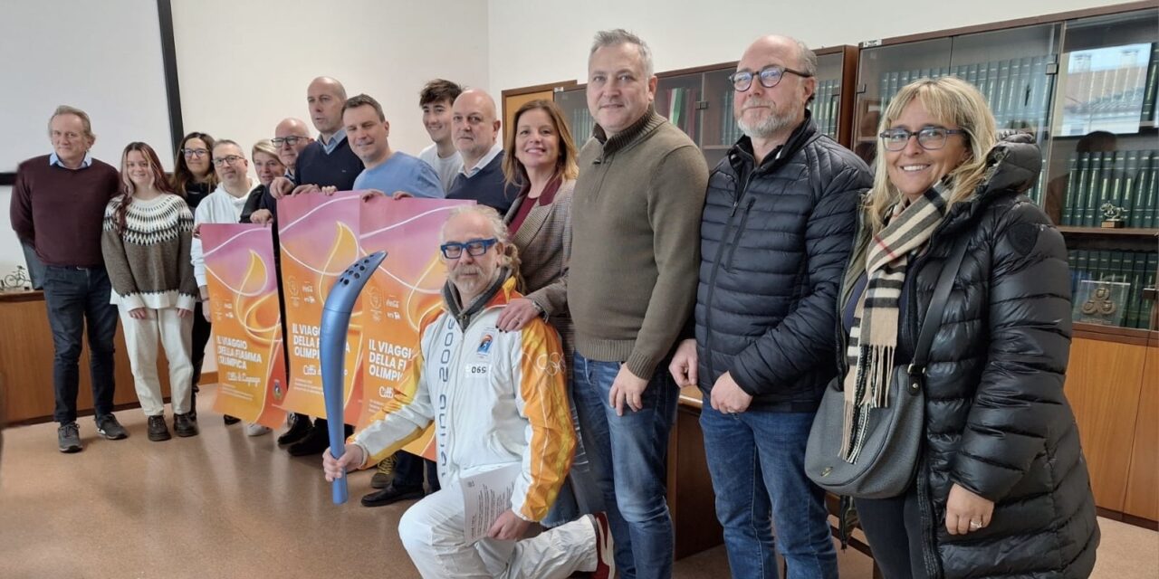 Martedì 20 gennaio arriva la Fiamma Olimpica