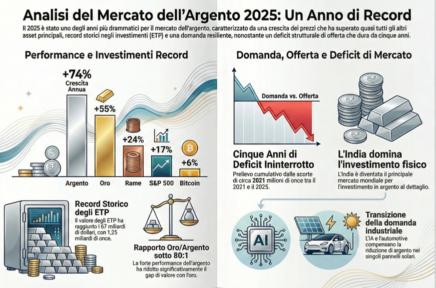 Punto Mercati – Argento: dal forte rialzo alla fragorosa caduta, e adesso?
