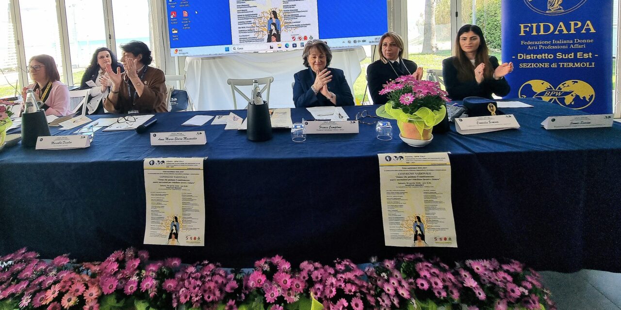 “Donne che guidano il cambiamento”, Convegno Nazionale F.I.D.A.P.A.