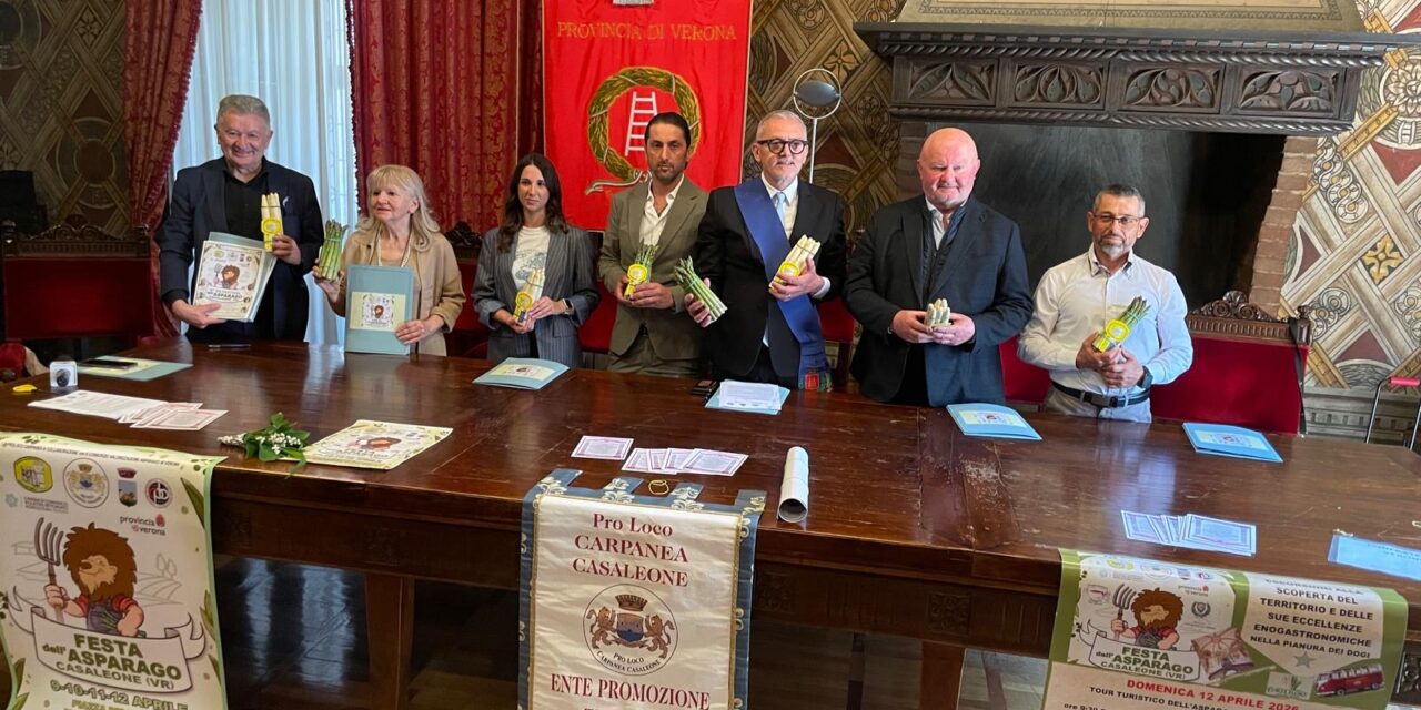Al via la seconda edizione della Fiera dell’Asparago Bianco e Verde di Verona