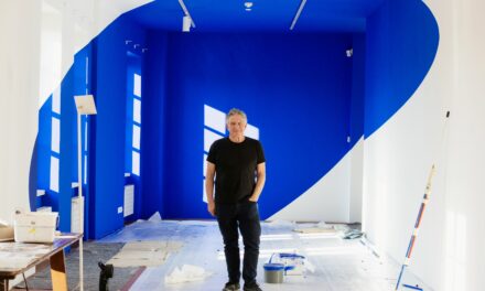 Felice Varini al Museo d’arte di Mendrisio: la forma che si rivela