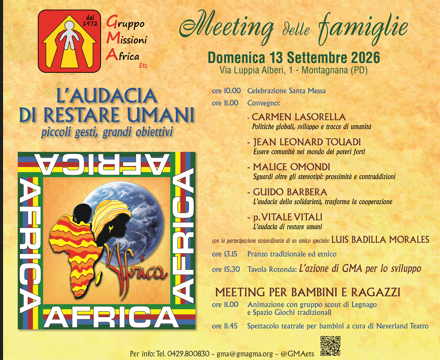 “L’audacia di restare umani”: a Montagnana il Meeting di GMA tra solidarietà e intercultura
