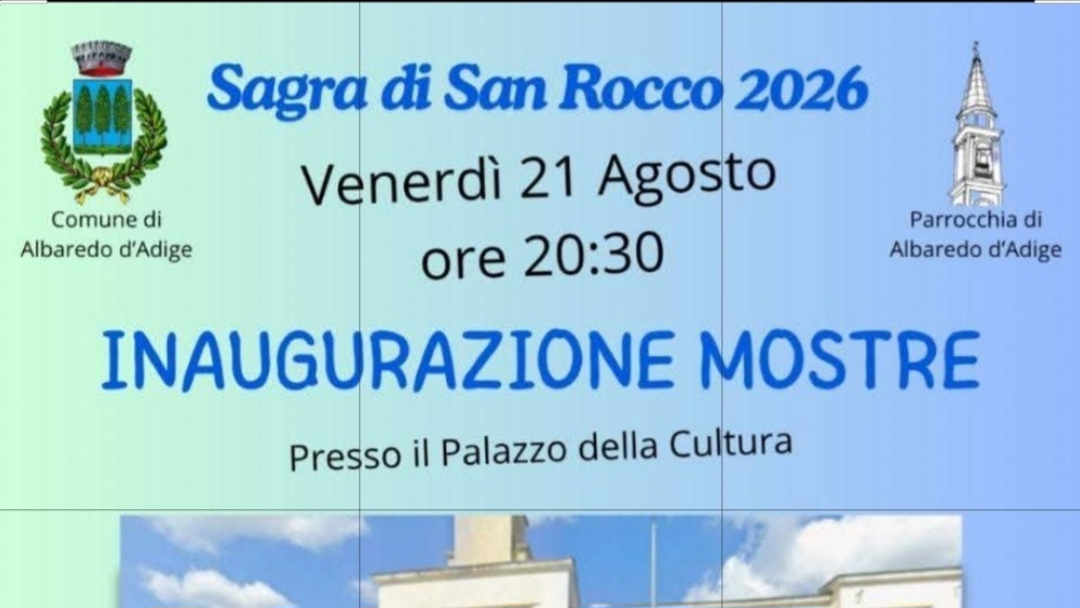Albaredo d’Adige, torna la sagra di San Rocco