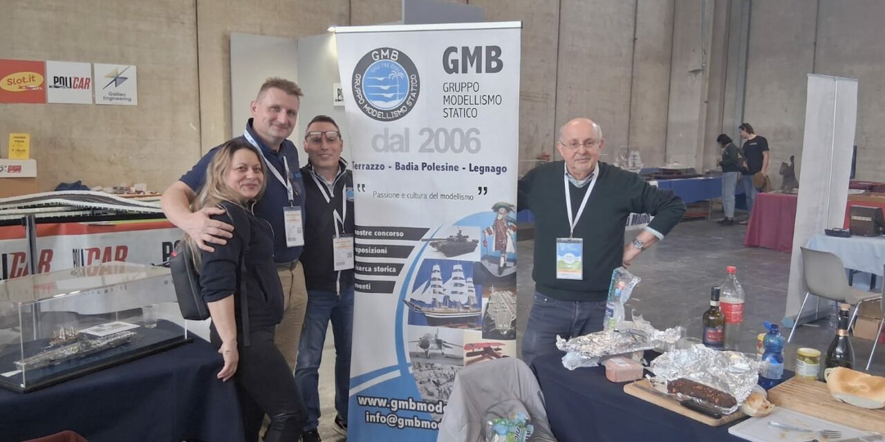 Il Gruppo Modellismo Statico di Terrazzo celebra 20 anni di attività con il 6° GMB Model Contest a Montagnana