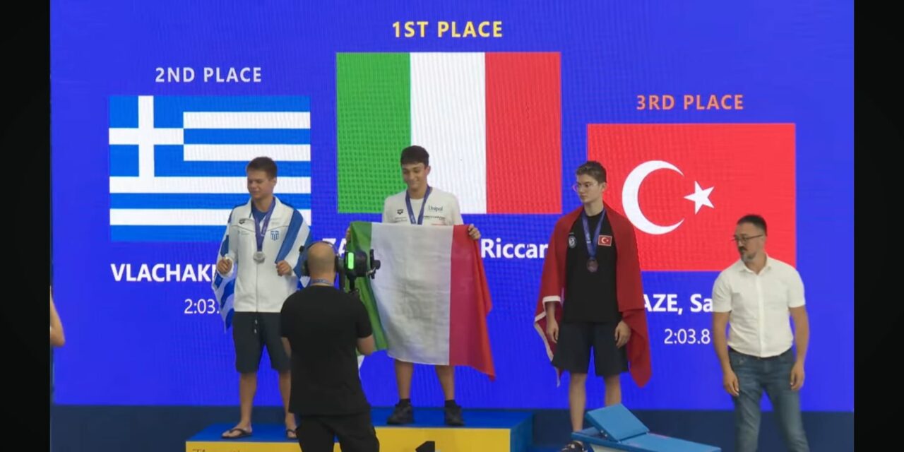 Castagnaro esulta: Riccardo Zanarotto trionfa alla “Coppa Comen” di nuoto in Serbia