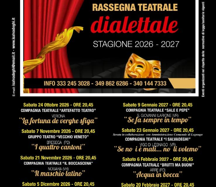 Rassegna Teatrale Dialettale a Vigo di Legnago