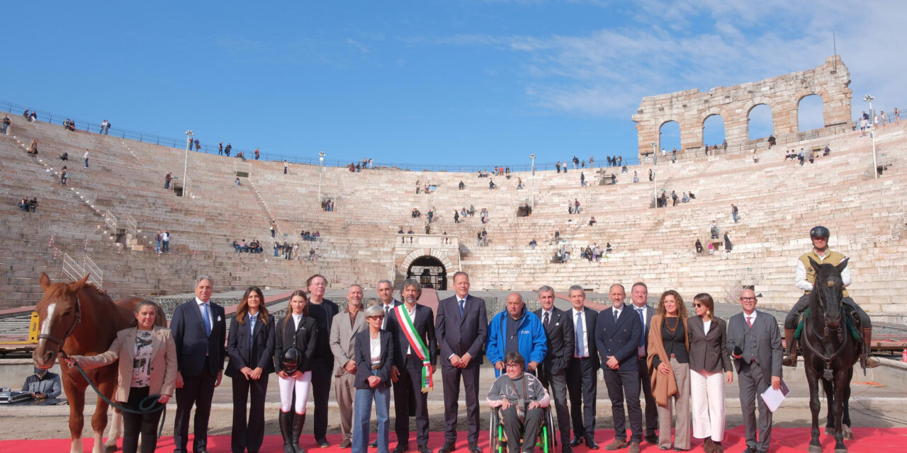 Fieracavalli: presentata all’Arena di Verona la 128° edizione
